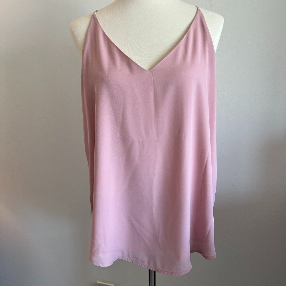 3  together 'Evera B' V-neck camisoles.  Size L